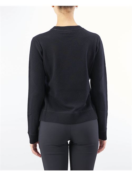 Cashmere blend sweater with logo Elisabetta Franchi ELISABETTA FRANCHI | Sweater | MK64S46E2685